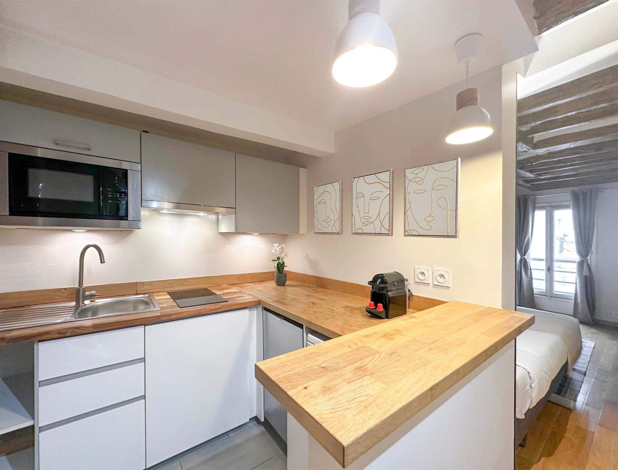 Ferienwohnung Authentic Flat Near Luxembourg Garden Paris Exterior foto